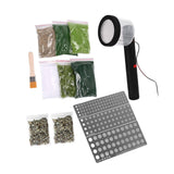 Maxbell Static Grass Flocking Applicator Mini Electrostatic Flocking Machine for DIY