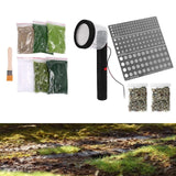 Maxbell Static Grass Flocking Applicator Mini Electrostatic Flocking Machine for DIY
