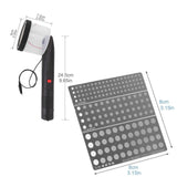 Maxbell Static Grass Flocking Applicator Mini Electrostatic Flocking Machine for DIY