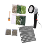 Maxbell Electrostatic Flocking Machine Kits Decorative Tools Static Grass Applicator