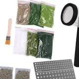 Maxbell Electrostatic Flocking Machine Kits Decorative Tools Static Grass Applicator