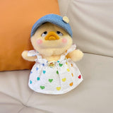Maxbell Duck Plush Clothes Costumes Fashionable Comfortable Decor Cartoon DIY Crafts Style A