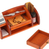 Maxbell 1:12 Scale Dollhouse Desk Accessories Holder Furniture Model Toy for Bedroom wood