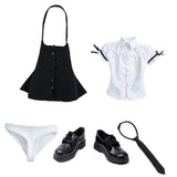 Maxbell 1/6 Scale Female Dolls Clothes JK Suit Uniform for 12inch Action Figure Accs Style B