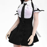 Maxbell 1/6 Scale Female Dolls Clothes JK Suit Uniform for 12inch Action Figure Accs Style B