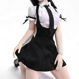 Maxbell 1/6 Scale Female Dolls Clothes JK Suit Uniform for 12inch Action Figure Accs Style B