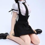 Maxbell 1/6 Scale Female Dolls Clothes JK Suit Uniform for 12inch Action Figure Accs Style B