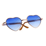 Maxbell Small Doll Glasses DIY Crafts Cute Doll Dress up Eyeglasses for Doll Costume blue to white