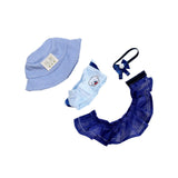 Maxbell 4 Pieces 6 inch Doll Clothes Cute for Little Girls Doll Shirt Skirt Outifits
