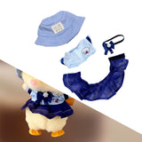 Maxbell 4 Pieces 6 inch Doll Clothes Cute for Little Girls Doll Shirt Skirt Outifits