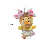 Maxbell Annoying Duck Pendant Plush Toy Doll Kids Gift for Backpack Car Handbag Style A