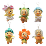 Maxbell Annoying Duck Pendant Plush Toy Doll Kids Gift for Backpack Car Handbag Style A