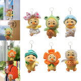 Maxbell Annoying Duck Pendant Plush Toy Doll Kids Gift for Backpack Car Handbag Style A