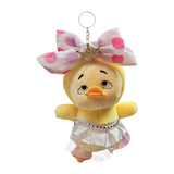 Maxbell Annoying Duck Pendant Plush Toy Doll Kids Gift for Backpack Car Handbag Style A