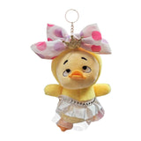 Maxbell Annoying Duck Pendant Plush Toy Doll Kids Gift for Backpack Car Handbag Style A