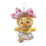 Maxbell Annoying Duck Pendant Plush Toy Doll Kids Gift for Backpack Car Handbag Style A