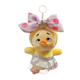 Maxbell Annoying Duck Pendant Plush Toy Doll Kids Gift for Backpack Car Handbag Style A