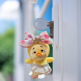 Maxbell Annoying Duck Pendant Plush Toy Doll Kids Gift for Backpack Car Handbag Style A