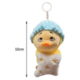 Maxbell Annoying Duck Pendant Plush Toy Doll Kids Gift for Backpack Car Handbag Style C