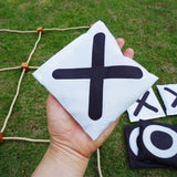 Maxbell Tic TAC Toe Game Strategy Game Classic Yard Game for Adult Children Backyard