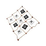 Maxbell Tic TAC Toe Game Strategy Game Classic Yard Game for Adult Children Backyard