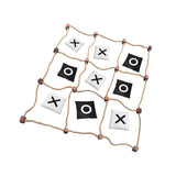 Maxbell Tic TAC Toe Game Strategy Game Classic Yard Game for Adult Children Backyard