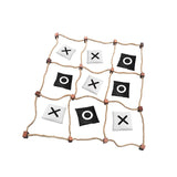 Maxbell Tic TAC Toe Game Strategy Game Classic Yard Game for Adult Children Backyard