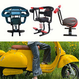 Maxbell Child Seat for Electric Scooter with Seat Front Carrier for Mobility Scooter Guard Rail Seat