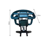 Maxbell Child Seat for Electric Scooter with Seat Front Carrier for Mobility Scooter Guard Rail Seat