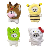 Maxbell Plush Keychain Doll Plush Pendant Toy for Goodie Bag Fillers Carnival Prizes Elk