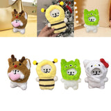 Maxbell Plush Keychain Doll Plush Pendant Toy for Goodie Bag Fillers Carnival Prizes Elk