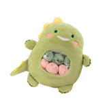 Maxbell Removable Animal Doll Comfortable Removable Stuffed Animal for Adults Family dinosaur