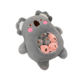 Maxbell Removable Animal Doll Comfortable Removable Stuffed Animal for Adults Family koala