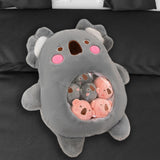 Maxbell Removable Animal Doll Comfortable Removable Stuffed Animal for Adults Family koala