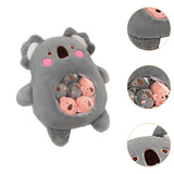 Maxbell Removable Animal Doll Comfortable Removable Stuffed Animal for Adults Family koala