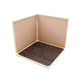 Maxbell 1:12 Backdrop Scene Organizer Display Layout for Dolls Dollhouse Diecast Car Style A