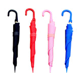 Maxbell Miniature Dollhouse Umbrella Cute Doll Umbrella for Fairy Garden Photo Props Black