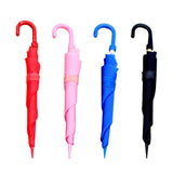 Maxbell Miniature Dollhouse Umbrella Cute Doll Umbrella for Fairy Garden Photo Props Black