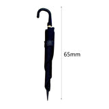 Maxbell Miniature Dollhouse Umbrella Cute Doll Umbrella for Fairy Garden Photo Props Black