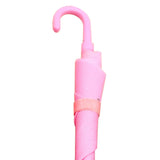 Maxbell Miniature Dollhouse Umbrella Cute Doll Umbrella for Fairy Garden Photo Props Pink