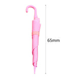 Maxbell Miniature Dollhouse Umbrella Cute Doll Umbrella for Fairy Garden Photo Props Pink