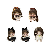 Maxbell Ute Cotton Doll Girls Gift Ollectible Plush Girl Doll for Infant Gifts Girls No Skeleton White