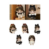 Maxbell Ute Cotton Doll Girls Gift Ollectible Plush Girl Doll for Infant Gifts Girls No Skeleton White