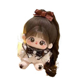 Maxbell Ute Cotton Doll Girls Gift Ollectible Plush Girl Doll for Infant Gifts Girls With Skeleton White