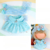 Maxbell 38cm Pendant Doll Clothes Fashion Doll Skirt for Age 5 6 7 8 9 10 Party Kid