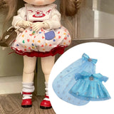 Maxbell 38cm Pendant Doll Clothes Fashion Doll Skirt for Age 5 6 7 8 9 10 Party Kid