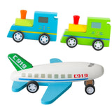 Maxbell Pull Back Airplane Toy Race Cars Miniature Toy Cars for Girls Preschool Kids