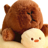 Maxbell Capybara Plush Keychain Soft Capybara Pendant for Adults Boys Girls Children Duck