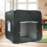 Maxbell Children Play Tent Portable Kids Play House for Birthday Gift Summer Camping black