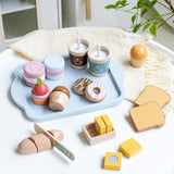 Maxbell Kitchen Breakfast Toys Food Simulation Kitchen Toys for Party Dining Kitchen